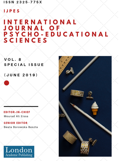 					View Vol. 8 No. Special Issue (2019): Psycho-Educational Research Reviews
				