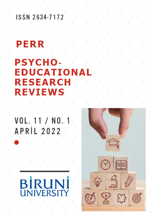 					View Vol. 11 No. 1 (2022): Psycho-Educational Research Reviews
				