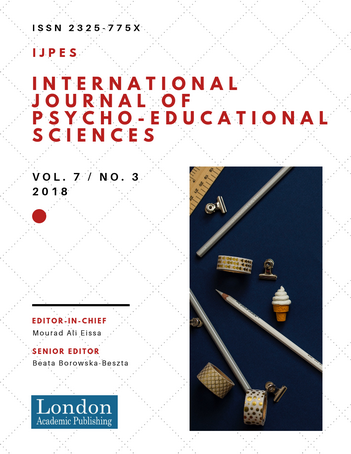 					View Vol. 7 No. 3 (2018): International Journal of Psycho-Educational Sciences
				