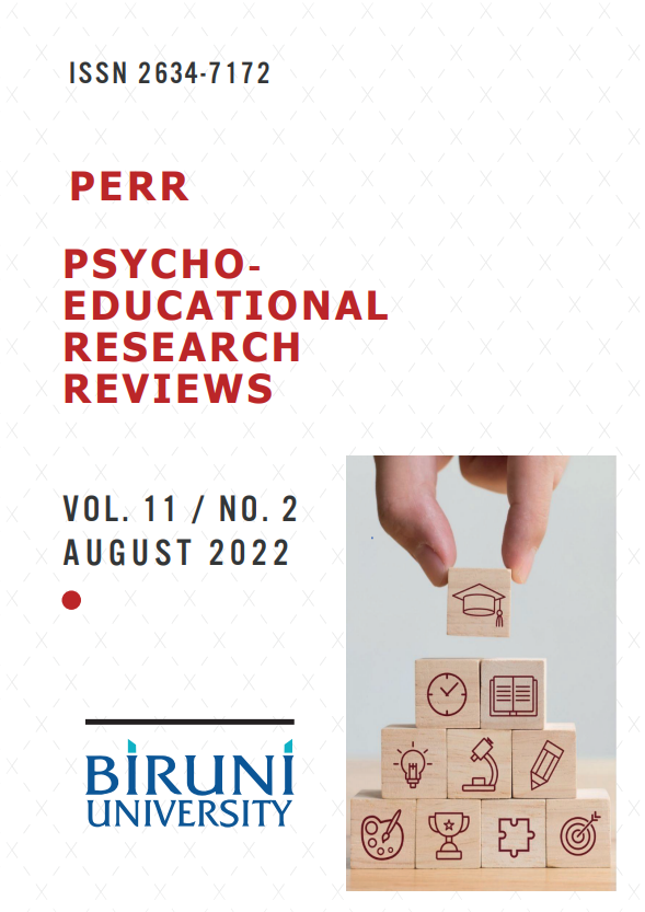 					View Vol. 11 No. 2 (2022): Psycho-Educational Research Reviews
				