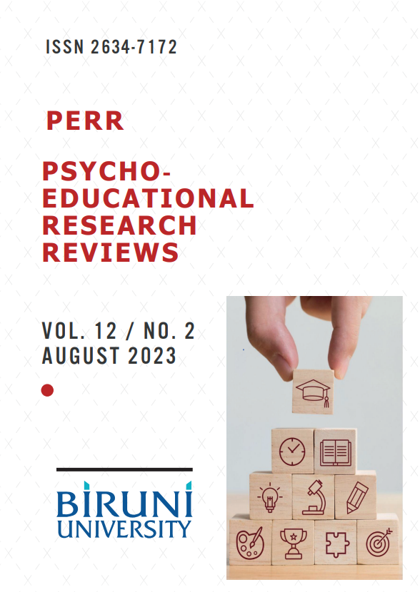 					View Vol. 12 No. 2 (2023): Psycho-Educational Research Reviews
				