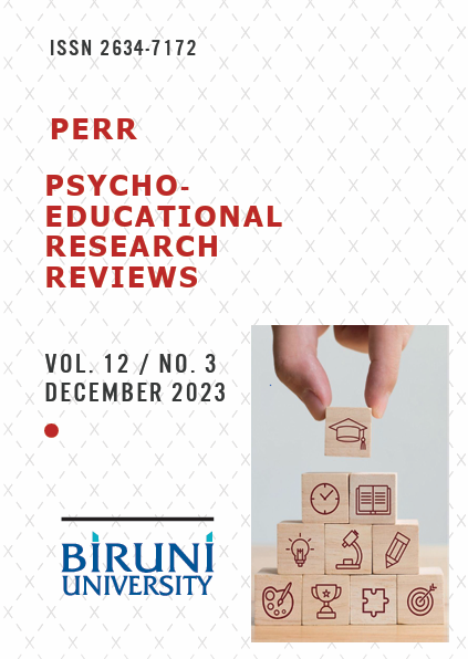					View Vol. 12 No. 3 (2023): Psycho-Educational Research Reviews
				
